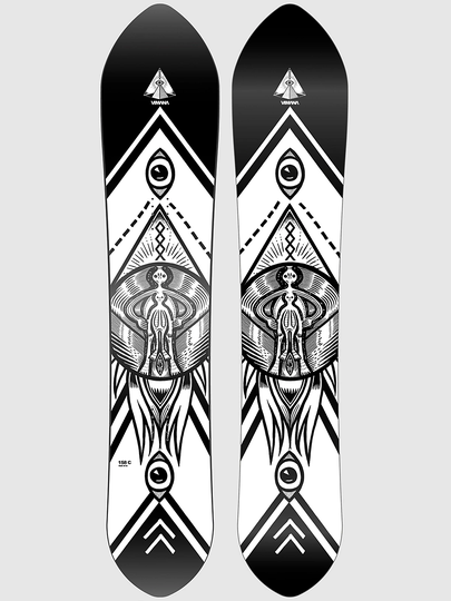 Vimana Astro Heka 154 Snowboard white/black