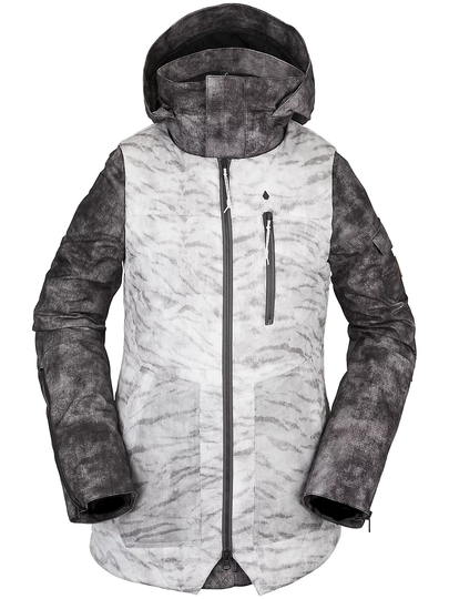 Volcom Vault 4-In-1 Jacket white tiger