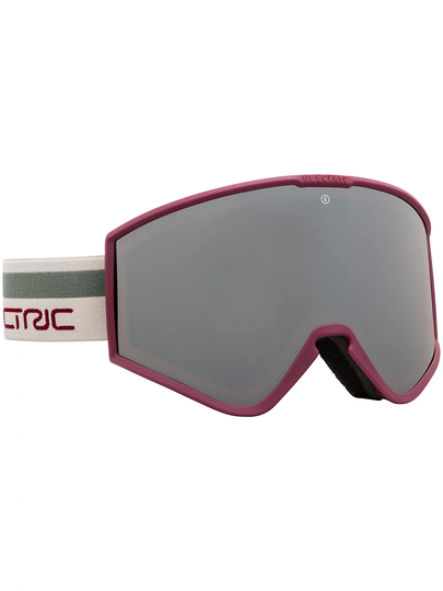 Electric Kleveland Earth Goggle silver chrome+light green