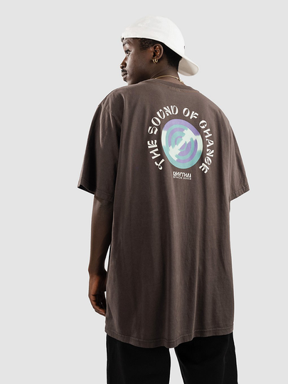 Rhythm Spiral T-Shirt vintage black
