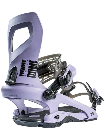 Rome Brass 2022 Snowboard Bindings purple