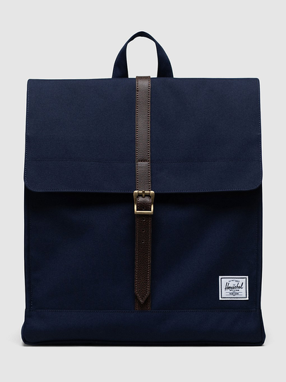 Herschel City Mid-Volume Backpack peacoat/chicory coffee