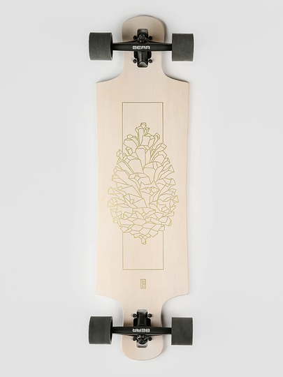 Landyachtz Drop Hammer 36.5" Complete white pinecone