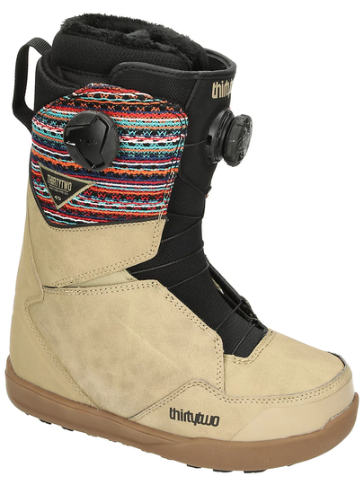 ThirtyTwo Lashed Double Boa 2022 Snowboard Boots tan/gum