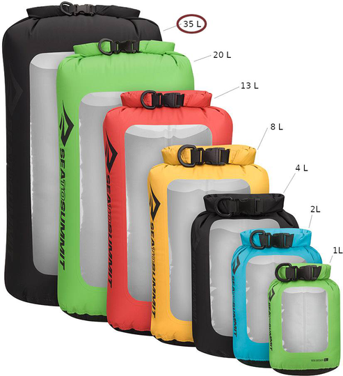 View Dry Sack 35 L Keltainen