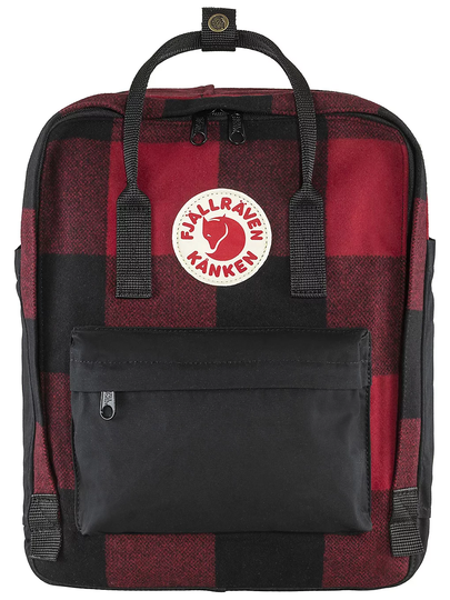 Fjällräven Kanken Re-Wool Backpack red/black