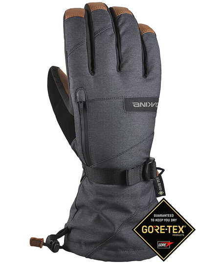 Dakine Leather Titan Gore-Tex Gloves carbon