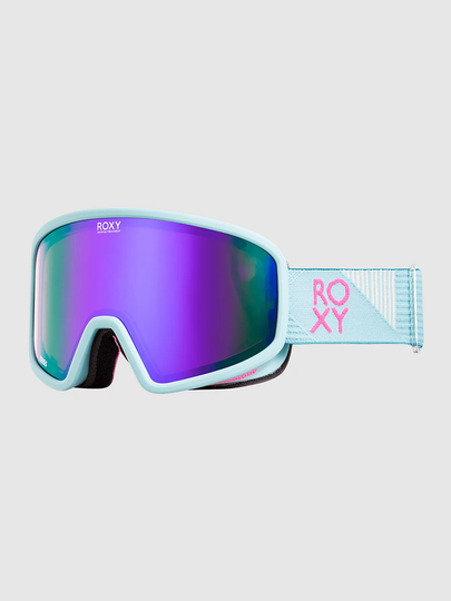 Roxy Feenity Color Luxe Stone Blue Goggle stone blue