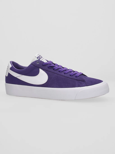 Nike SB Zoom Blazer Low Pro GT Skate Shoes court purple/white/court