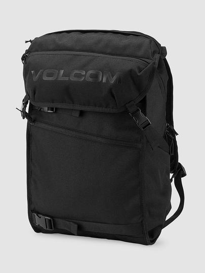 Volcom Substrate Backpack black on black