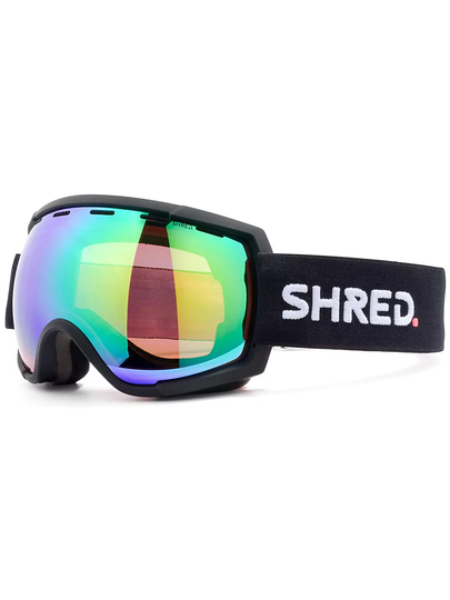 Shred Rarify Black Goggle cbl plasma mirror