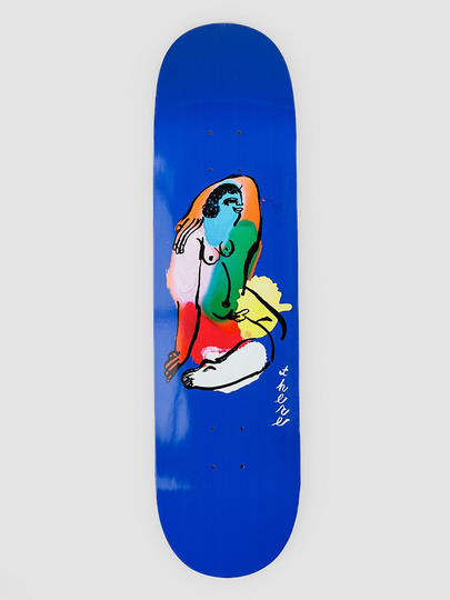 There Colors Team 8.25" Skateboard Deck blue