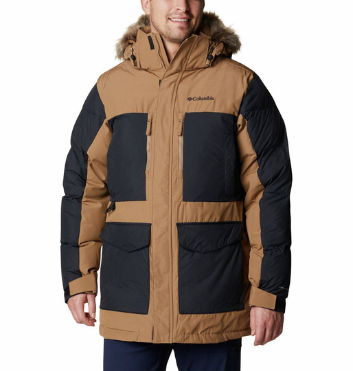 Men's Marquam Peak Fusion Parka Ruskea/Musta XL