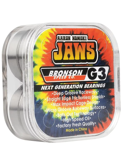 Bronson Aaron Jaws Homoki Pro G3 Bearings tie/dye
