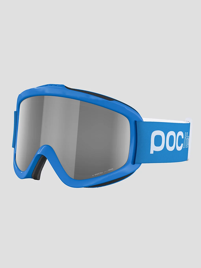 POC Pocito Iris Fluorescent Blue Goggle clarity pocito