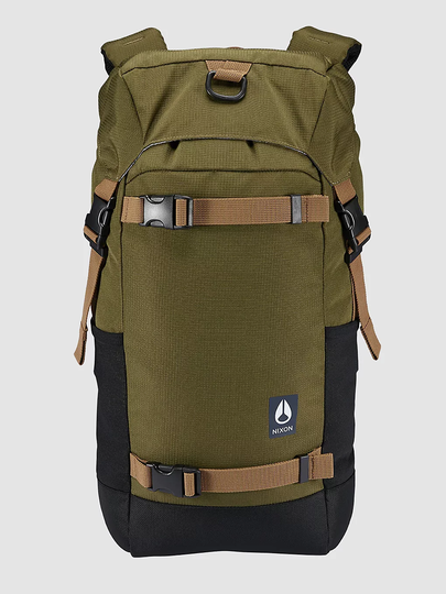 Nixon Landlock 4 Backpack dark olive