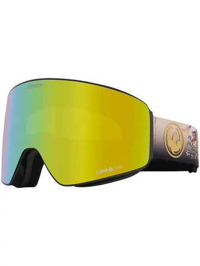 Dragon PXV Edo (+Bonus Lens) Goggle gold ion + light rose