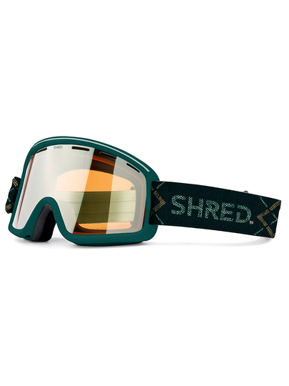 Shred Monocle Bigshow Camo Goggle low light silver