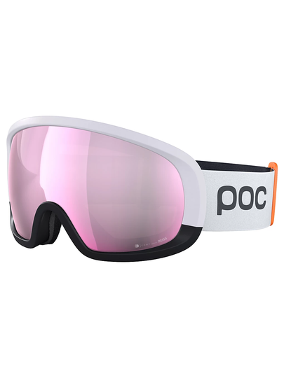 POC Fovea Mid Clarity Comp Hydrogen White Goggle clarity comp low light