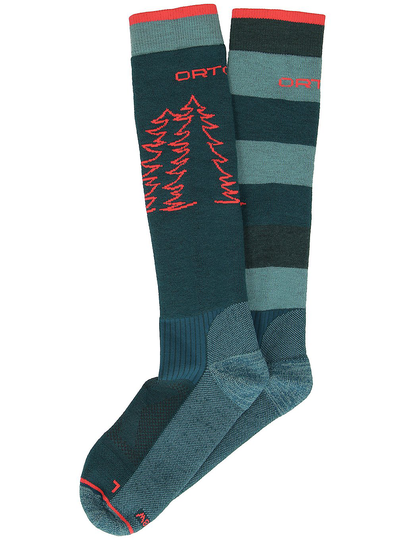 Ortovox Free Ride Long Tech Socks pacific green