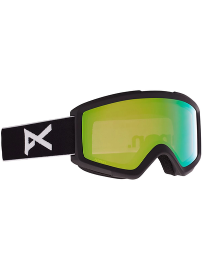 Anon Helix 2 Black (+Bonus Lens) Goggle prcv vrbl grn