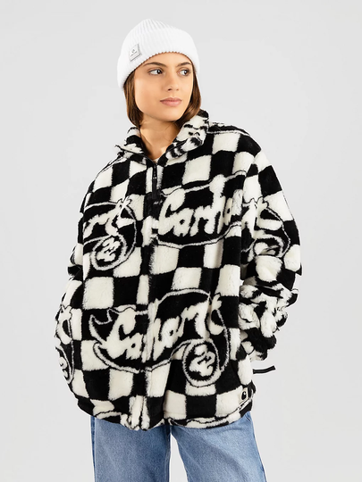 Carhartt WIP Plains Liner Zip Hoodie joyride jacquard/blck/wax