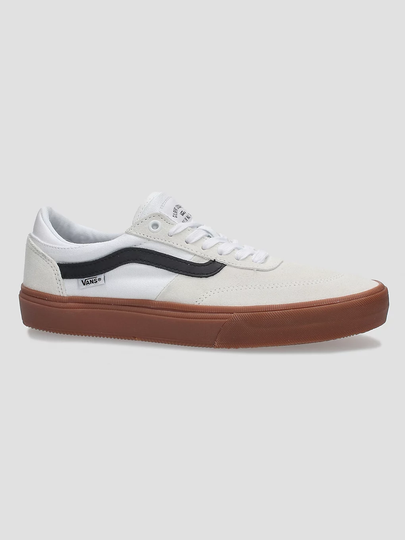 Vans Gilbert Crockett Skate Shoes white/gum