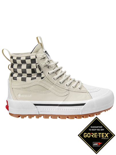 Vans Checkerboard Sk8-Hi Gore-Tex MTE-3 Winter Shoes true white/black