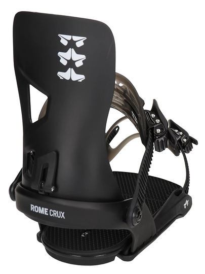 Rome Crux 2022 Snowboard Bindings black