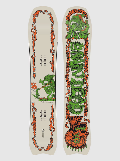 K2 BrainDead Excavator 154 2023 Snowboard design