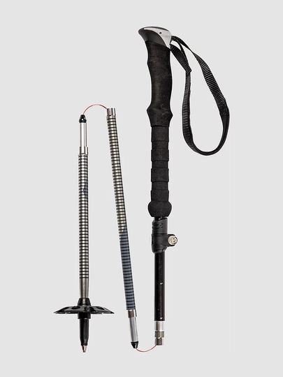 Nitro 4 Pcs Alu Telescopic Poles black/grey