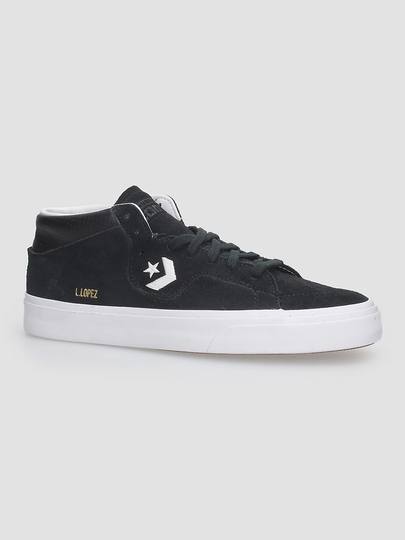 Converse Cons Louie Lopez Pro Suede And Leather Skate Shoes black/black/white