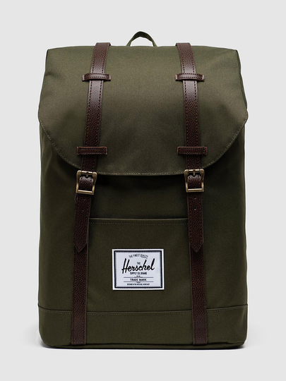 Herschel Retreat Backpack ivy green/chicory coffee