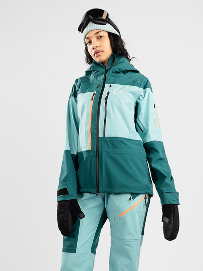 Ortovox 3L Guardian Shell Jacket pacific green