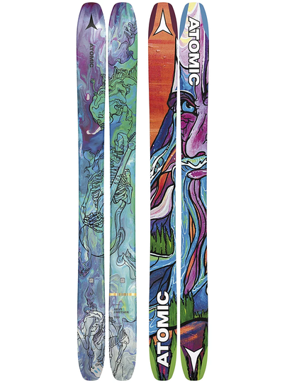 Atomic Bent Chetler 120 176 2023 Skis metallic green s06