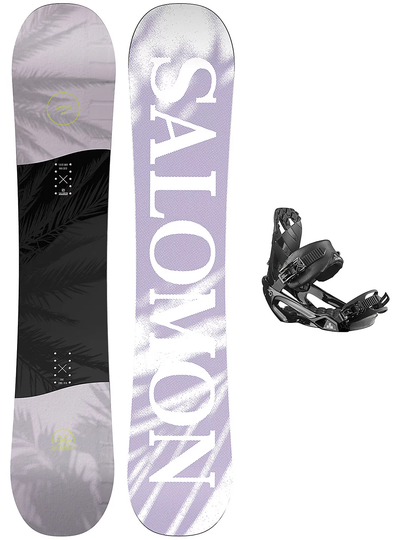 Salomon Lotus Ltd 138 + Rhythm S Snowboard Set uni
