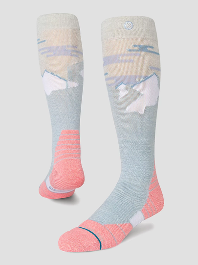 Stance Route 2 Tech Socks lightblue
