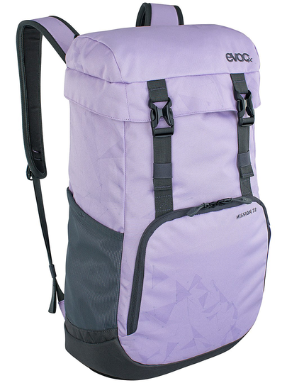 Evoc Mission 22L Backpack mlt crbn gry/purpl rs/blk