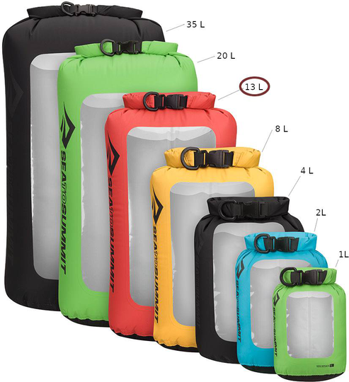 View Dry Sack 13 L Yellow