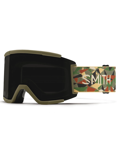Smith Squad XL Alder Geo Camo Goggle cp sun blk+mo cp st rs fl