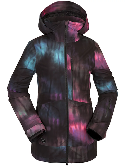 Volcom 3D Stretch Gore-Tex Jacket blue tie/dye
