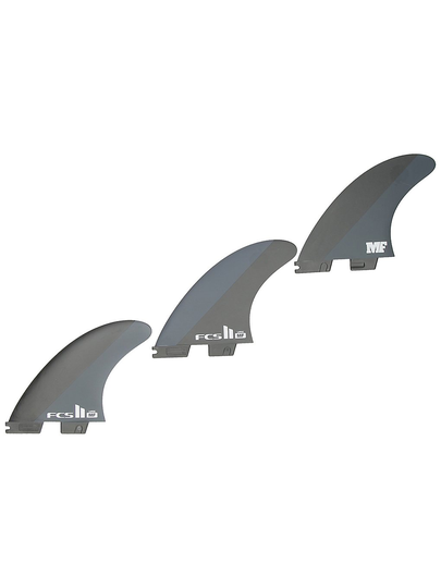 FCS II MF Neo Carbon Large Tri Fin black/white