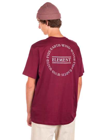 Element Questa T-Shirt vintage red