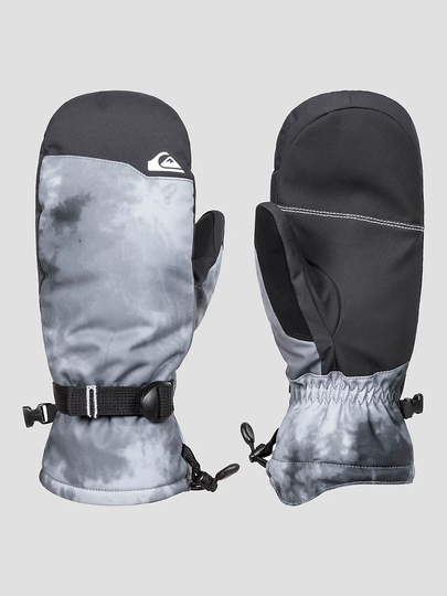 Quiksilver Mission Mittens true black quiet storm