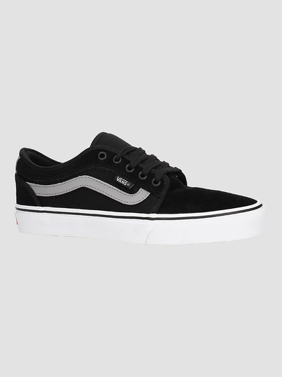 Vans Chukka Low Sidestripe Skate Shoes black/gray/white