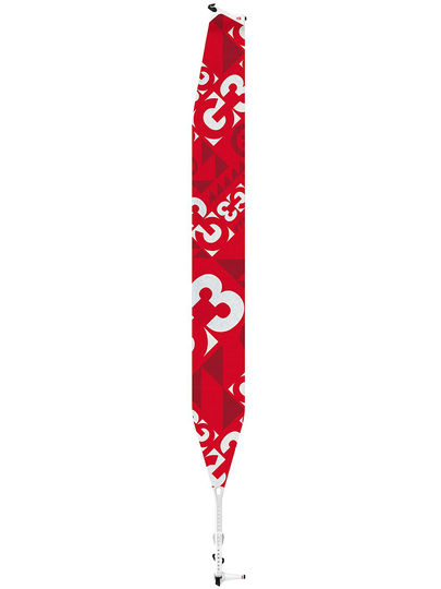 G3 Universal Splitboard Skins red/white/blue