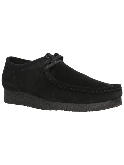 Clarks Originals Wallabee Sneakers black suede