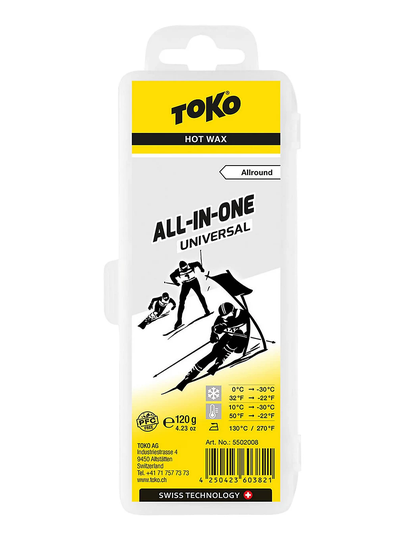 Toko All In One uni 0°C /-30°C 120g Wax neutral