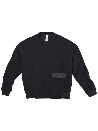 FW Root Light Sherpa Crew Fleece Jacket slate black