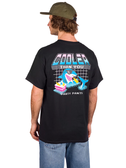 Party Pants Cooler Shark T-Shirt black